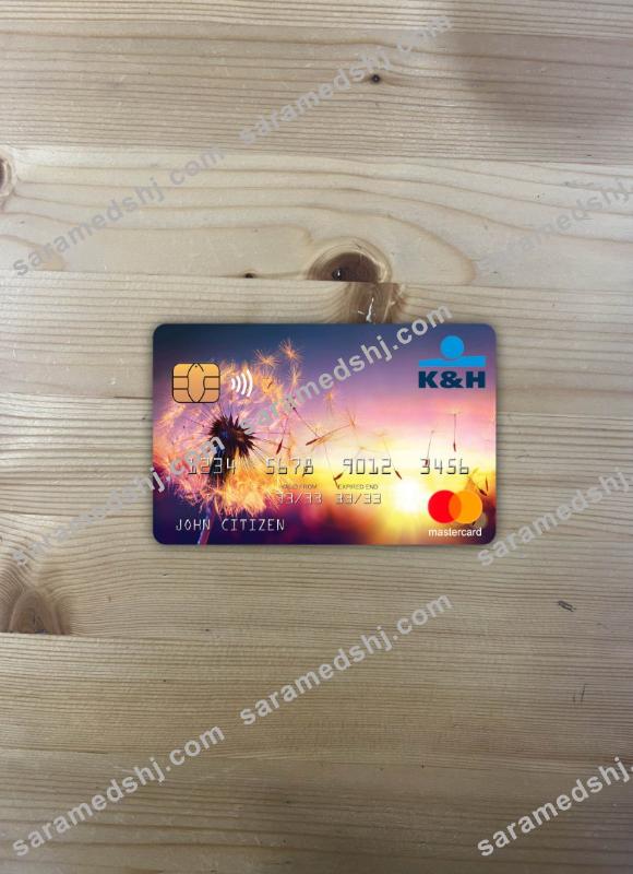 Hungary K&H bank mastercard photolook front